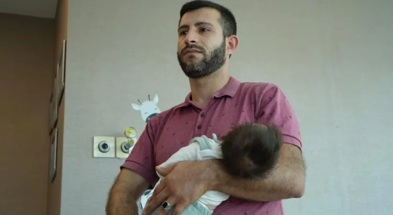 5 günlük bebekten 400 gramlık tümör çıkarıldı