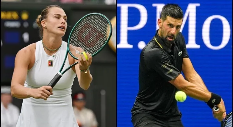 ABD Açık'ta Sabalenka ve Djokovic yarı finalde