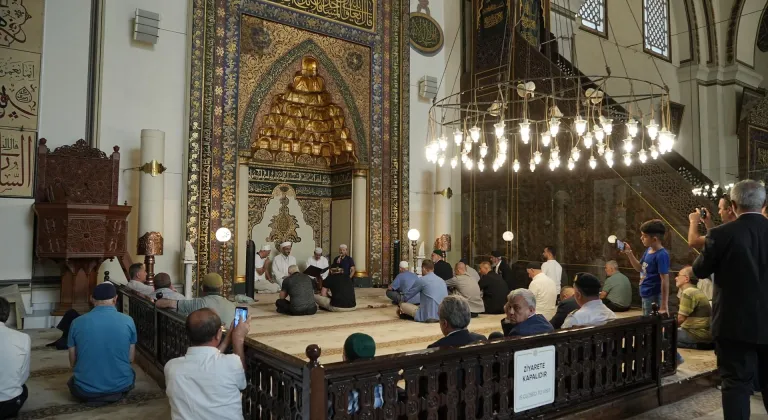 Bursa Ulu Cami’de 15 Temmuz şehitlerine dualı anma
