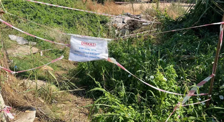Bursa'da 14 yaşındaki çocuk asit çamuruna bastı!