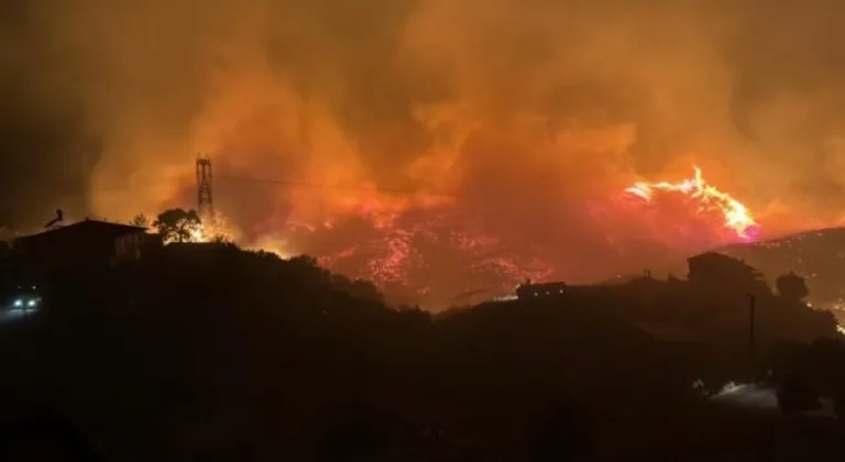 Alanya yanıyor! 6 kişi hastaneye kaldırıldı