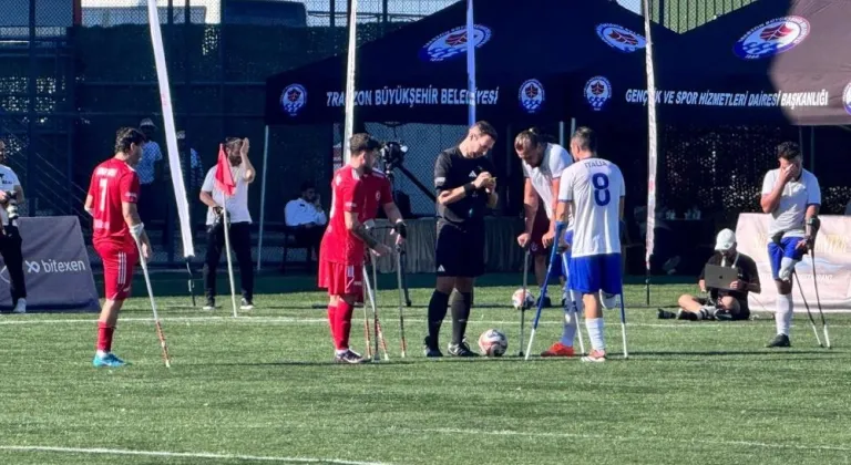 Ampute Futbol Milli Takımı, İtalya’ya engelini 5 golle geçti