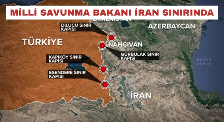 Bakan Güler Türkiye-İran sınırına gidiyor