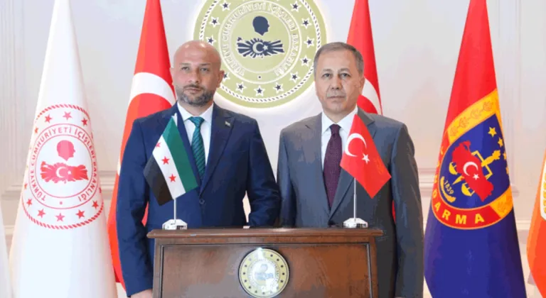 Bakan Yerlikaya, Suriye Acil Durum ve Afet Yönetimi Bakanı ile görüştü
