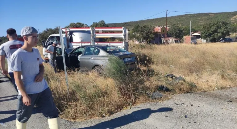 Balıkesir'de trafik kazası: 3 yaralı