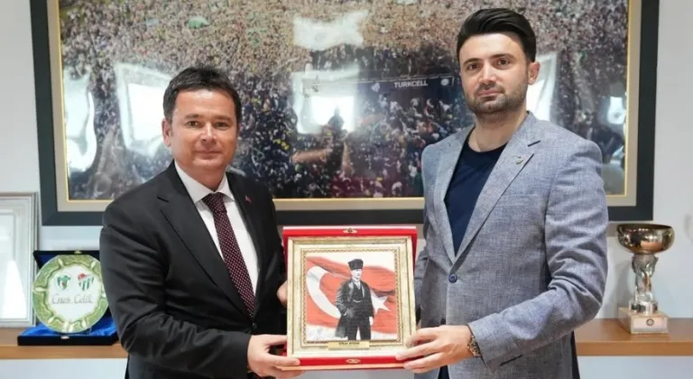Başkan Aydın’dan Bursaspor’a moral ziyareti