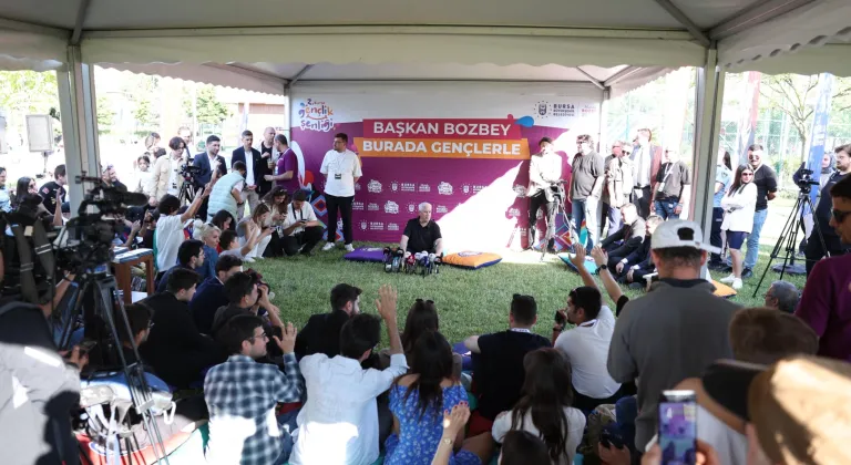 Başkan Mustafa Bozbey, Gençlerle Buluştu