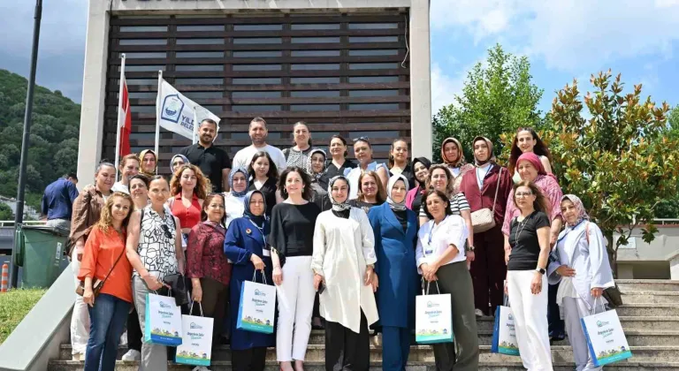 Başkan Yılmaz, üreten kadınları ağırladı
