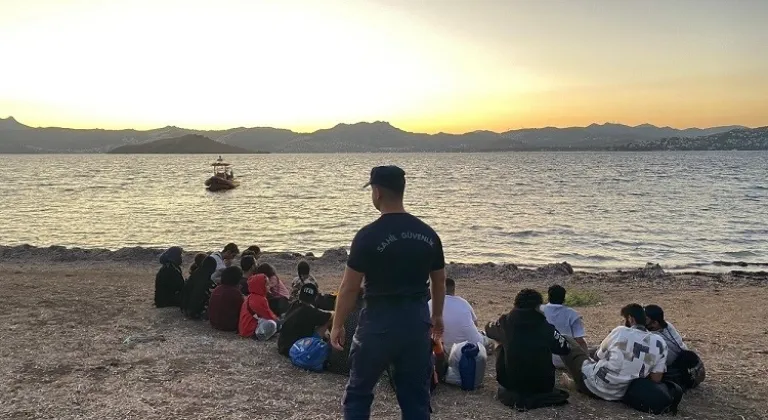Bodrum'da 20 düzensiz göçmen yakalandı