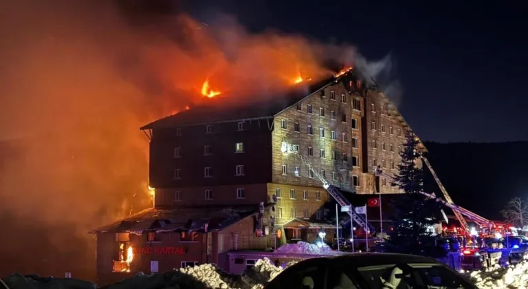 Bolu'daki otel yangınında Otel sahibi ve şirket müdürü tutuklandı