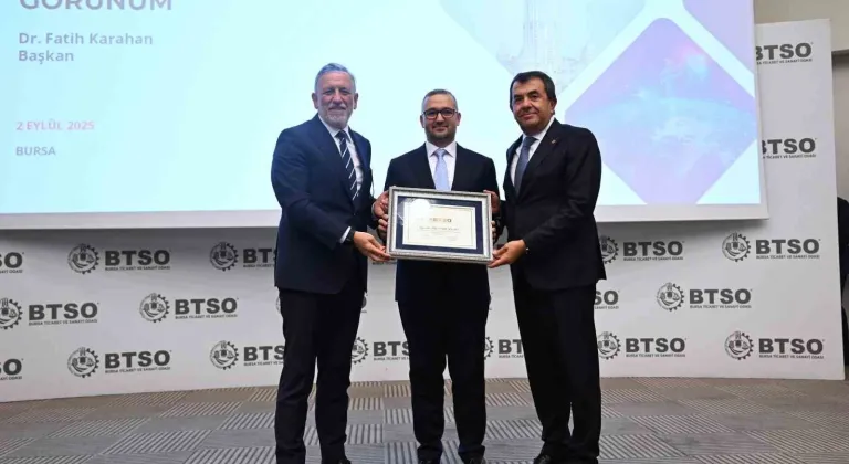 Merkez Bankası Başkanı Fatih Karahan Bursa’da iş dünyasıyla buluştu