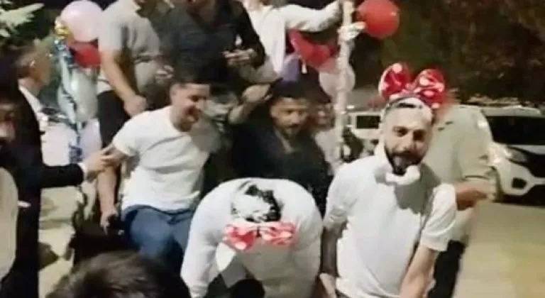 Bursa'da damat eğlenceleri eziyete dönüştü