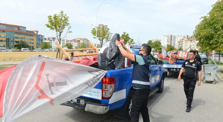 Bursa'da kaldırım işgallerine izin yok!