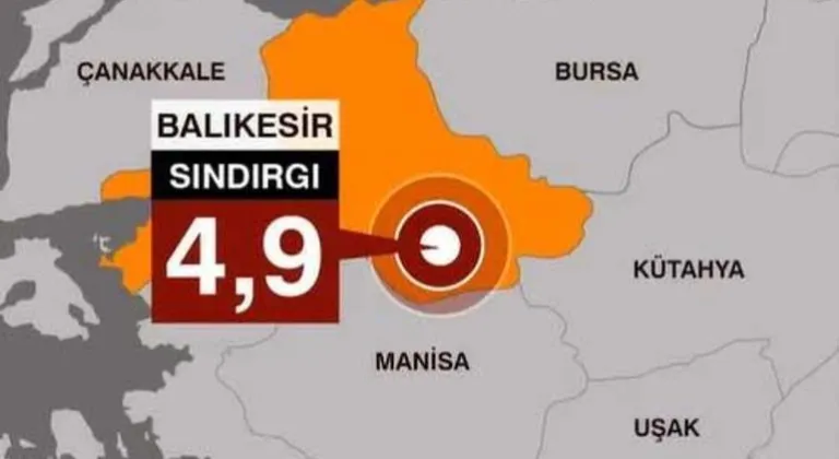 Bursa'da korkutan deprem!