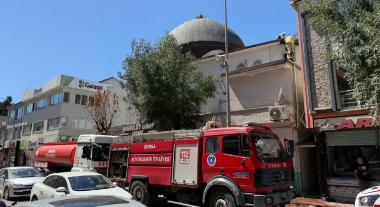 Bursa'da korkutan yangın!