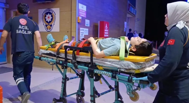 Bursa'da talihsiz kaza: Küçük çocuk hastanelik oldu!