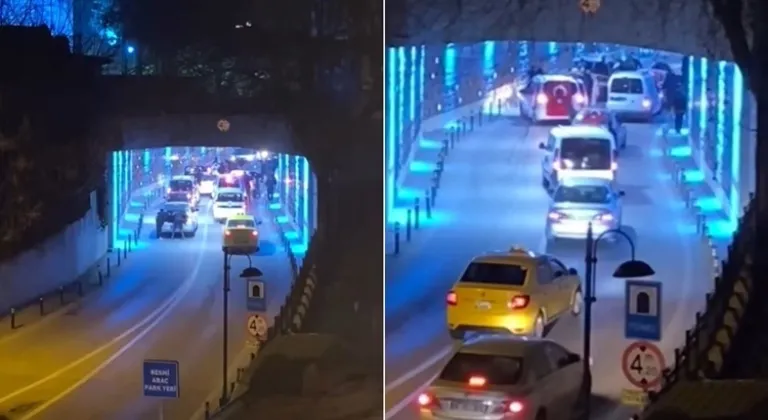 Bursa'da yol kesen magandalar, ne vatandaşlara ne de bulundukları bölgedeki maneviyata saygı duydu