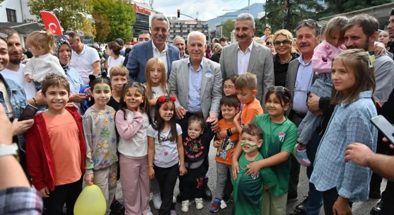 Bursa'da vatandaşlar sağlıklı yaşam için bir araya geldi