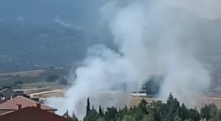 Bursa'da yangın paniği