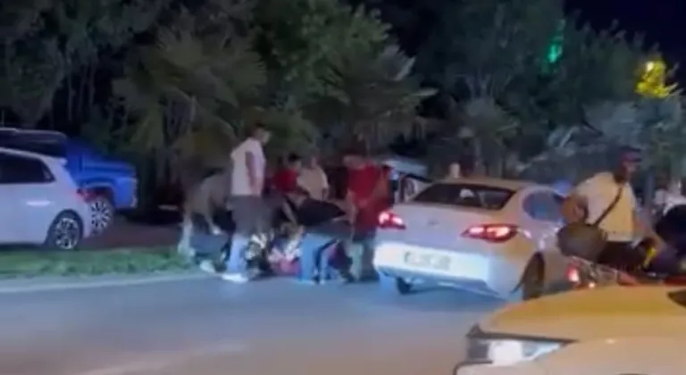 Bursa'da yol verme tartışması kavgaya dönüştü