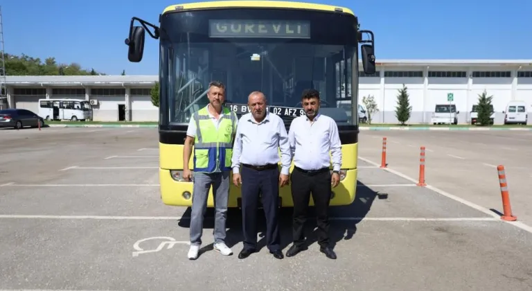 Bursa'dan Adıyaman'a hibe otobüs