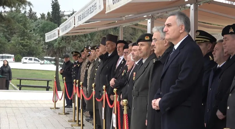 Bursa protokolü şehitleri unutmadı