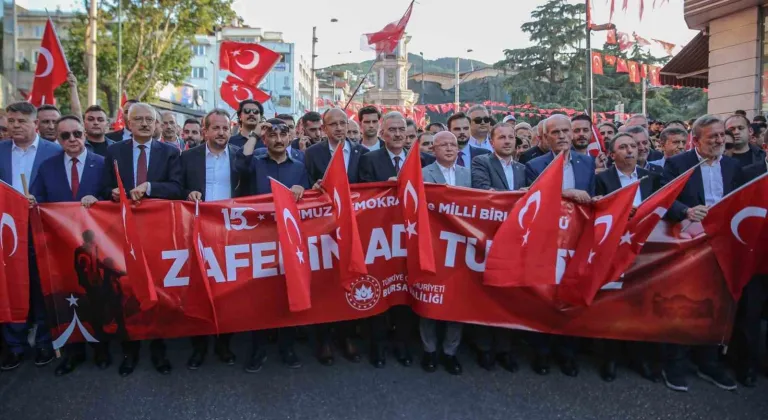Bursa’da 15 Temmuz şehitleri anıldı