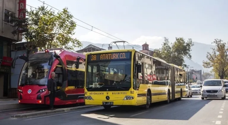 Bursa’da 19 Mayıs’ta ulaşım ücretsiz