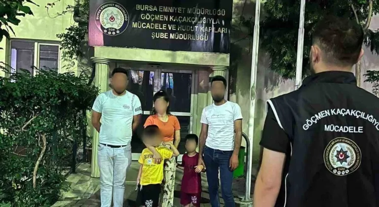 Bursa’da göçmen kaçakçılığı operasyonu: 1 organizatör yakalandı