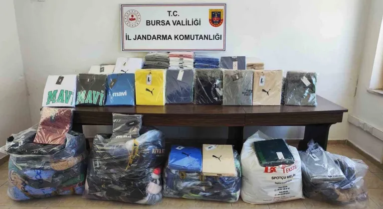Bursa’da kaçak kıyafet operasyonu: 2 milyon TL değerinde ...