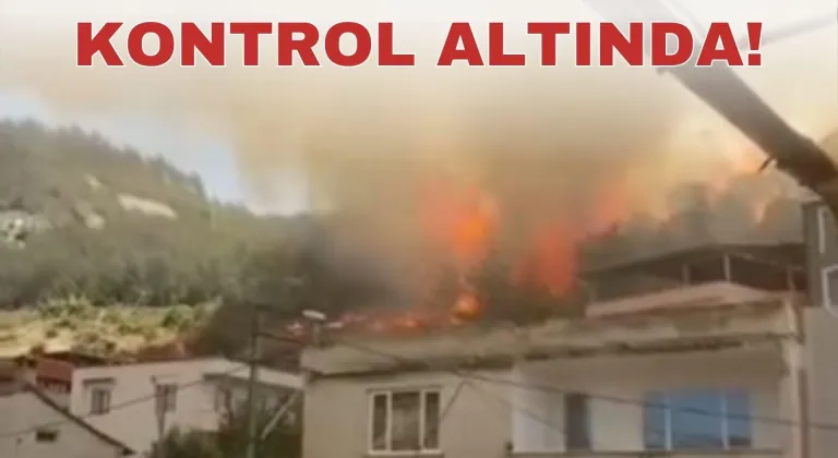 Bursa’da ki orman yangını kontrol altına alındı
