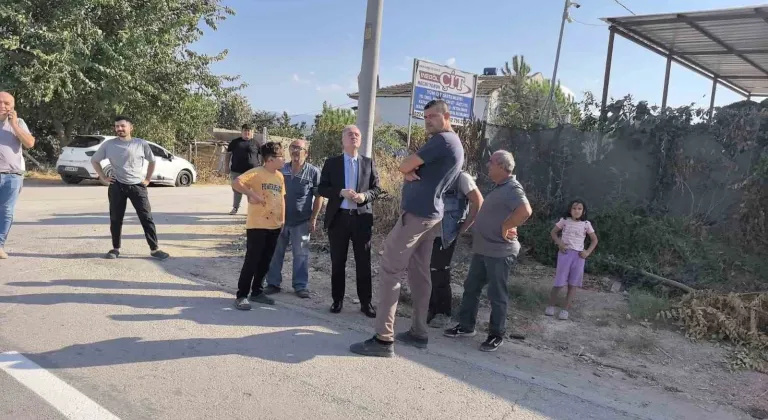 Bursa’da meydana gelen trafik kazasına belediye başkanı müdahale etti