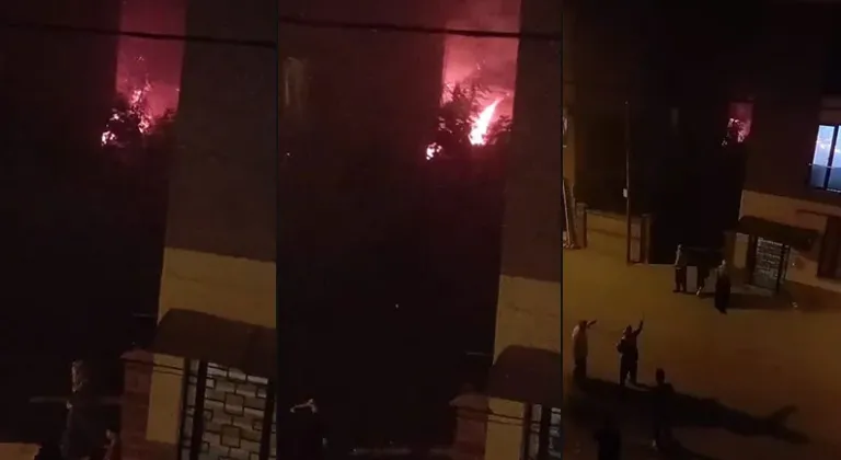 Bursa’da yangın paniği