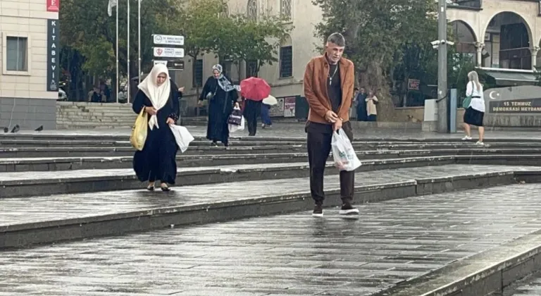 Bursalılar beklenen yağmura kavuştu