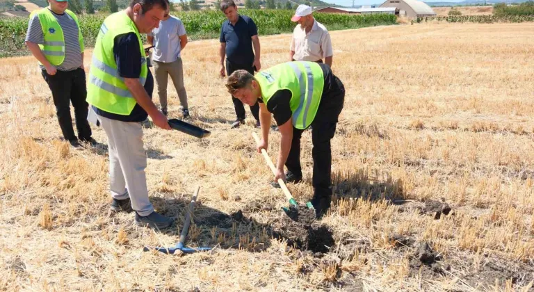 Bursa’nın ’Özel Tarım Ekibi’ toprak analizi için yol çıktı