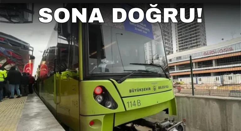 Bursa'nın yeni metro hattında sona doğru!