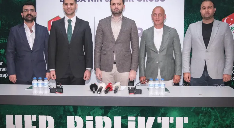 Bursaspor'da metro istasyonu ve sağlık sponsorluğu imzası