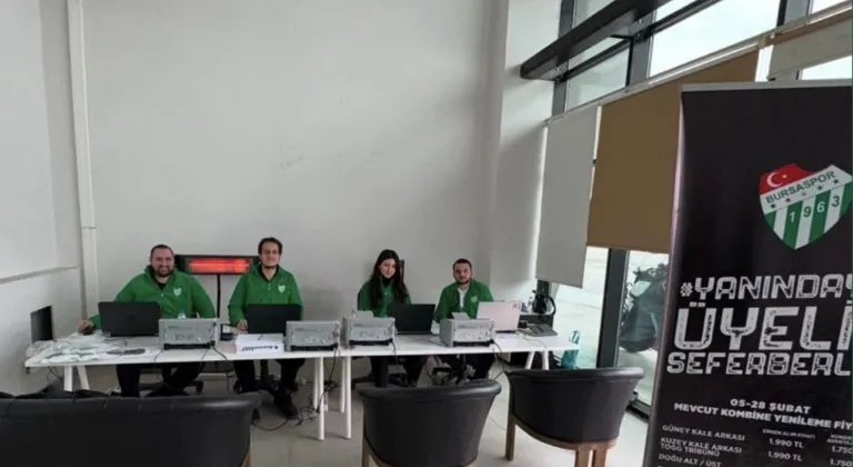 Bursaspor kampanyasına yoğun ilgi