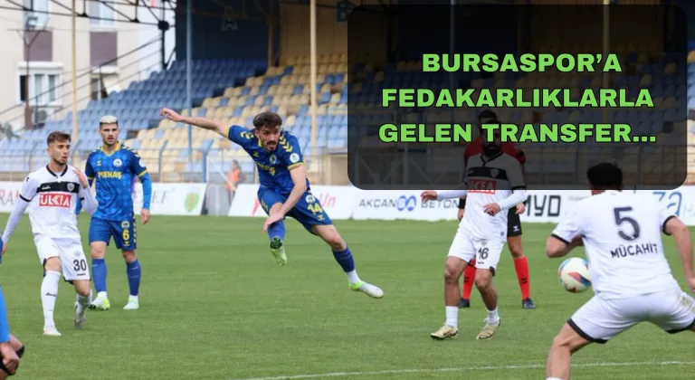 Bursaspor o isimle anlaştı! Fedakarlıklarla gelen transfer...