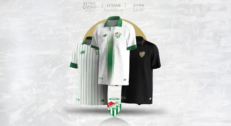 Bursaspor’un 3 forması daha satışta!
