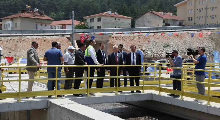 Günlük 1843 metreküp atıksu arıtılacak, 5 bin kişiye hizmet verilecek