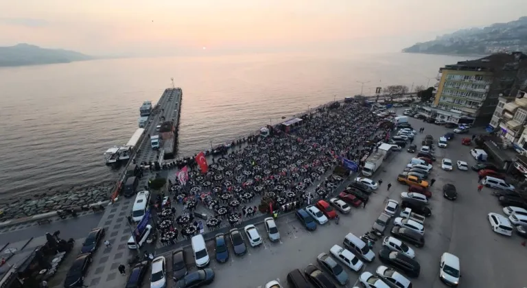 Büyükşehir’den Gemlik’te 3 bin kişilik iftar sofrası