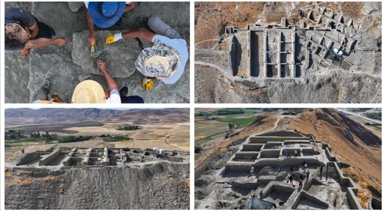 Çavuştepe Kalesi'nde savaşlarda kullanılan sapan taşları bulundu