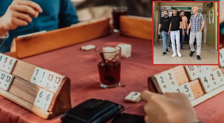 Cinayet zanlısı okey oynarken yakalandı