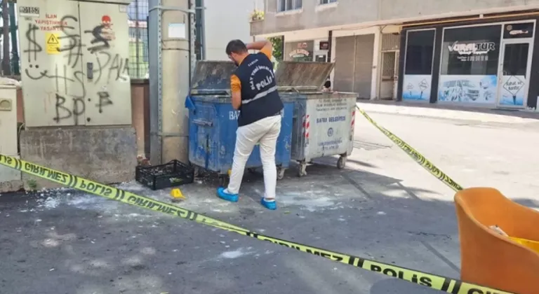Çöp atmak isterken canından oldu