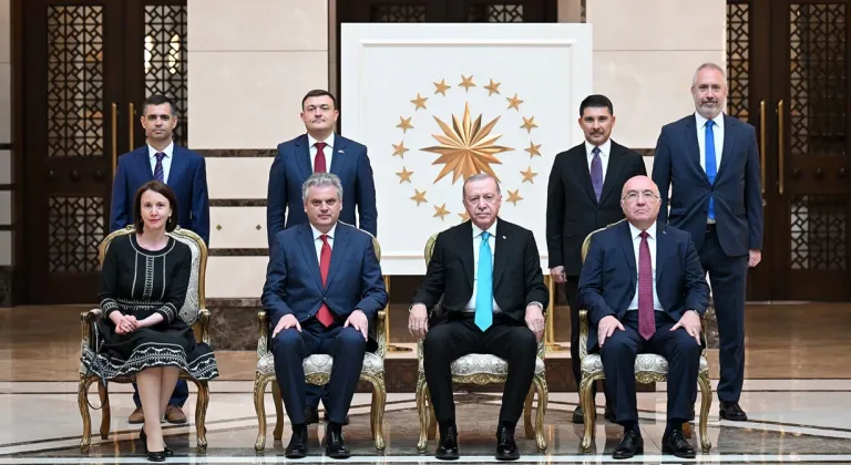 Cumhurbaşkanı Erdoğan, 4 ülkenin büyükelçisini kabul etti
