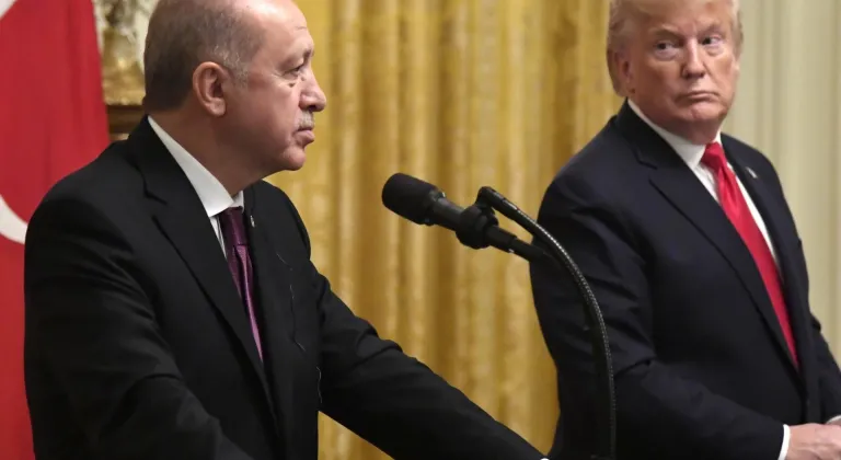Cumhurbaşkanı Erdoğan, ABD Başkanı Trump ile görüştü
