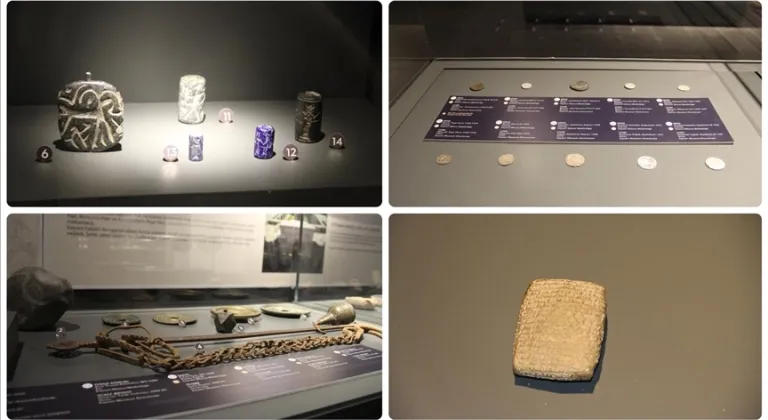 Cumhuriyet'in 102. yılına özel 102 tarihi eser Kayseri'de sergileniyor