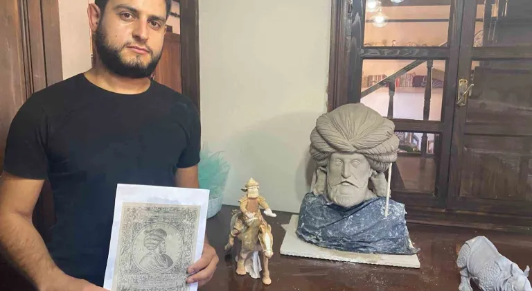 Eğitim almadan doğuştan gelen yeteneğiyle yaptığı eserler görenleri şok ediyor