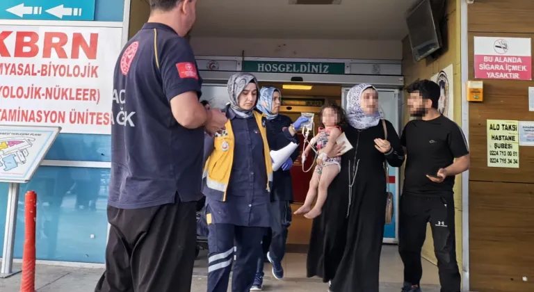 Bursa'da fare zehri faciası: 2 yaşındaki çocuk hastaneye kaldırıldı